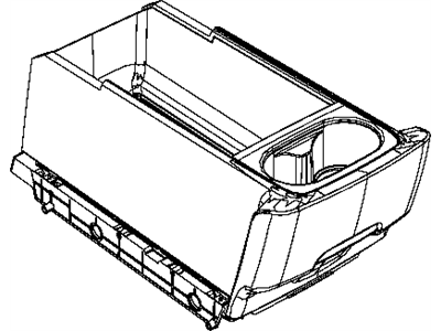 Ram 1VN87BD1AA DRAWER Cupholder