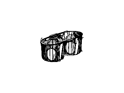 Ram 68110180AA LINER Cup Holder