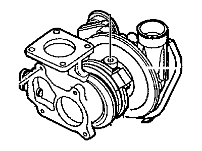 2004 Jeep Liberty Turbocharger - 5134235AA