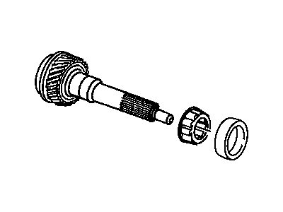 Dodge 4626574AB SHAFT PACKAGE Input
