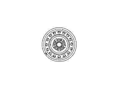 Chrysler 4616295 WHEEL Steel