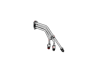 2006 Dodge Dakota Brake Line - 52013168AG