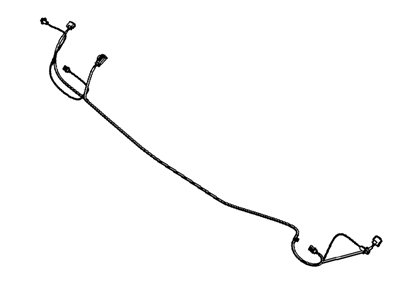 Dodge 68109842AA WIRING Front End Lighting Includes Sockets
