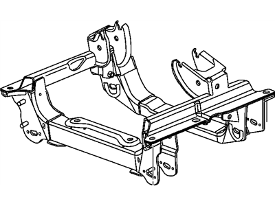 Dodge 52109905AJ CRADLE Front Suspension
