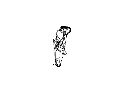 Jeep Grand Cherokee Window Regulator - 55076466AB