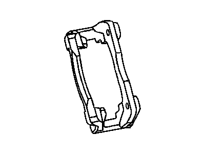 Chrysler PT Cruiser Brake Caliper Bracket - 68023917AA
