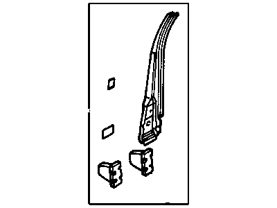 Dodge 55256325 REINFORCEMENT Body Side Aperture