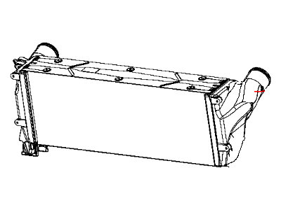 Ram 52014733AA COOLER Charge Air