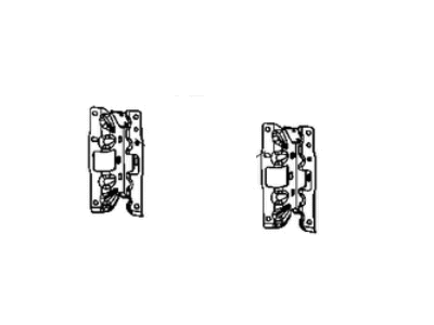 Ram 68362294AC BRACKET Bumper