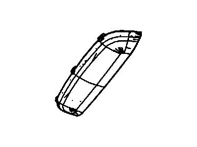 Mopar 5183449AA Lens, Green