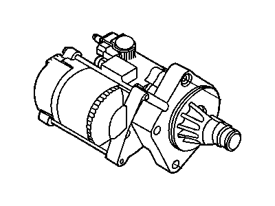 Chrysler Voyager Starter Motor - R4686111AC