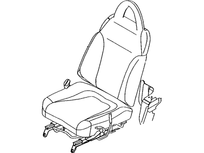 Chrysler RV341AZAA SEAT BACK Front