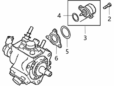 Jeep 68263248AA PUMP Fuel Injection