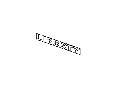 Mopar 5JN11CA1AB Decal, Front