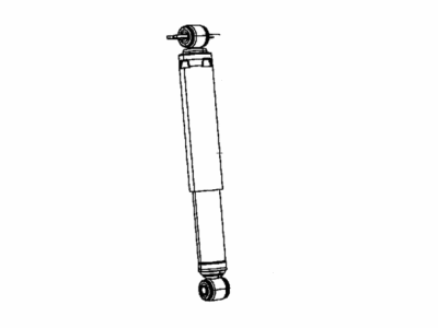 Jeep 68382858AA SHOCK ABSORBER KIT Suspension Rear