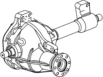 Dodge 52069680AE AXLE Service Front