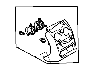 Chrysler MR649501 PANEL Instrument