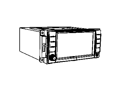 Mopar 5064877AH Radio Am / Fm / Cd / Dvd / Hdd