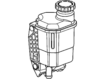 Dodge 52106856AB CAP Power Steering Reservoir