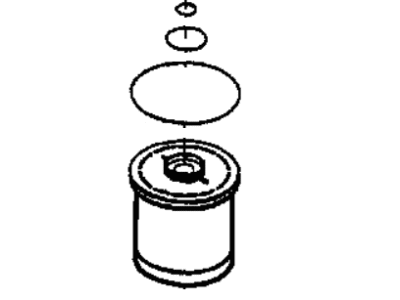 1999 Dodge Ram 2500 Fuel Filter - 4883963AB