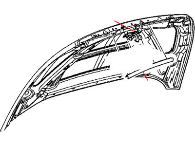 Mopar 55359276AC Hood