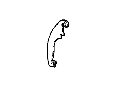 Jeep 4313810 LEVER, Parking Brake, Right