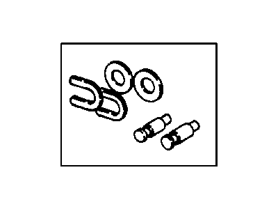 Jeep 4049681 PIN PACKAGE, Automatic Adjuster Lever w/9" Brakes