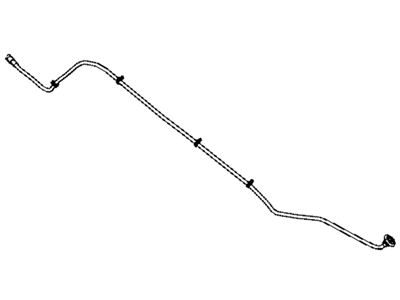 Ram 68078822AB HOSE Sunroof Drain Rear