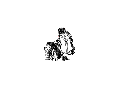 Mopar 52124461AA Pump Power Steering
