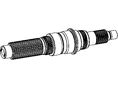 Jeep 68002039AA MAINSHAFT Transfer Case