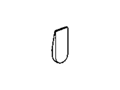 Dodge 4680501AA COVER Seat Belt Retractor