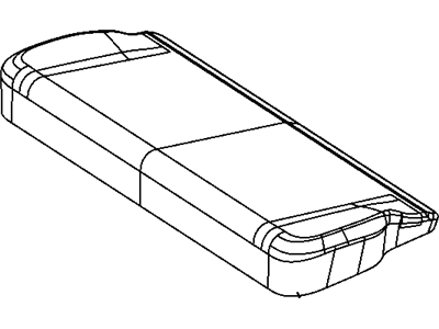 Dodge 5170728AB FRAME Second Row Seat Cushion