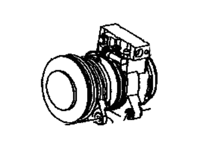 2005 Jeep Grand Cherokee A/C Compressor - 55116834AB