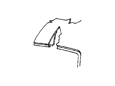 Dodge 55344924AB PANEL Windshield Header