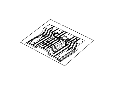 Ram 55372350AB CROSSMEMBER Front Seat Retention