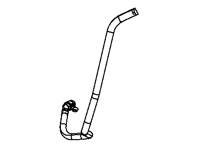 Dodge 68164998AA HOSE Fuel Vapor