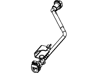 Mopar 68163643AC Hose Fuel Vapor