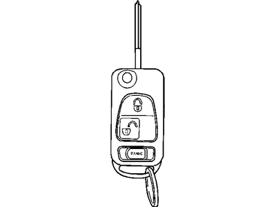 Chrysler 5099684AA KEYFOB