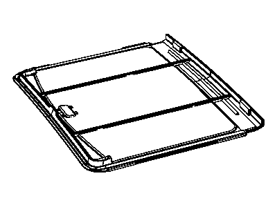 Dodge 1KF65DW1AA SUN SHADE Sunroof