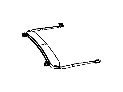 Ram 68027747AA DEFLECTOR Sunroof Wind