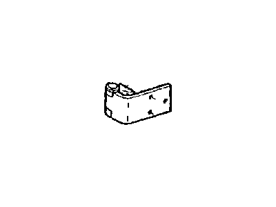 Mopar 55075194 Lower Hinge, Rear Driver Side