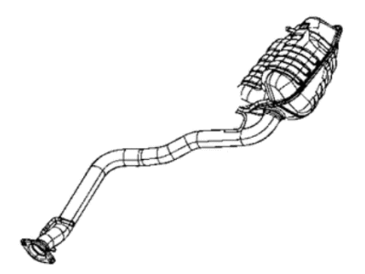 2020 Dodge Charger Muffler - 68497882AA