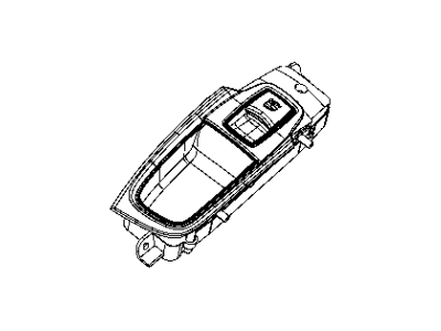 Dodge Viper Power Window Switch - 5035278AC