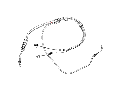 Ram 68143771AB CABLE KIT Seat Riser Second Row