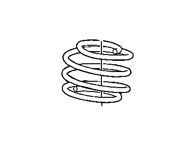 2007 Dodge Caravan Coil Springs - 4743765AB