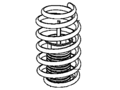 2012 Chrysler 200 Coil Springs - 68165248AA