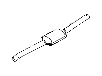 1999 Dodge Dakota Catalytic Converter - 5019321AA