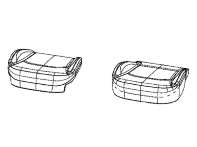 Jeep 7FC77LA3AA COVER Front Seat Cushion