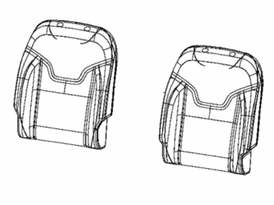 Jeep 7FC75LA3AA COVER Front Seat Back