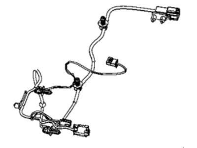 Chrysler 68399802AC WIRING Jumper Console